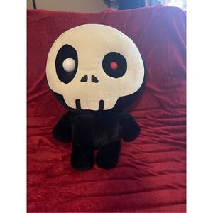 CRACK & BONKY Skeleton Large 18” Plush One RED Eye